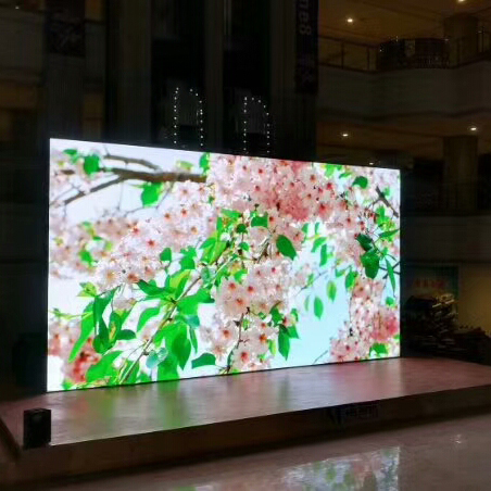 室内广告压铸铝柜LED视频标牌
